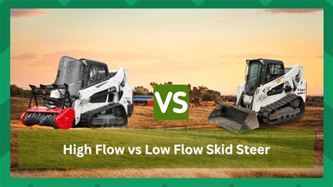 can you make a skid steer a high flow|high flow skid steer models.